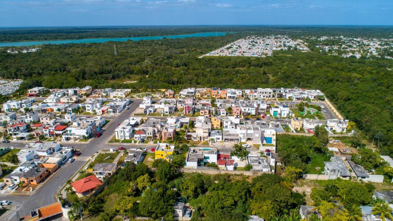 Casa moderna en segura Residencial Hacienda Chetumal Villa Exterior foto